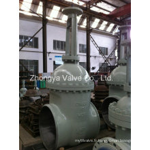 A216 Wcb Acier Fonte Acier Dn800 Pn10 Butt Welded Gate Valve